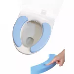 Husa pentru colac wc Car Boy Safety moale albastra