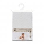 Husa protectie impermeabila pentru saltea 140x70 cm din bumbac, prindere cu elastic