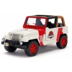 Masinuta metalica Jurassic world jeep wrangler scara 1:32