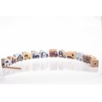 Joc de indemanare din lemn Cubika Masinute zburatoare Pastel