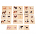 Joc educativ Gaseste perechea animale domestice 28 piese