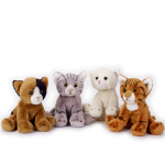 Jucarie din plus Pisicuta pui sezand 14 cm