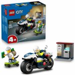 Lego City urmarire cu motocicleta de politie 65 piese
