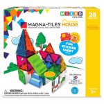 Set magnetic cu autocolante 28 piese Magna-Tiles House