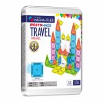 Set magnetic 55 piese Magna-Tiles MicroMags Travel Deluxe
