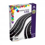 Set magnetic 12 piese Magna-Tiles Xtras Roads
