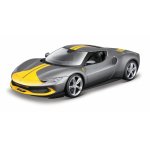 Masinuta metalica Maisto speed icons 296 gtb Assetto Fiorano gri scara 1:64