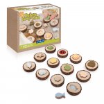 Joc tactil de potrivire Nature Feel and Find din lemn Guidecraft