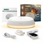 Lampa de veghe pentru bebelusi Neno Lumia cu lumini, sunete si pulsometru