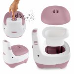 Olita pentru copii Kidwell Fino Pink cu sunete si insertie detasabila