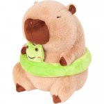 Jucarie de plus Stip capibara broasca 20 cm