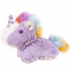 Jucarie de plus Stip inorog mov 13 cm