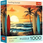 Puzzle Trefl colectia sua apus de soare pentru surf 1000 piese