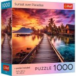 Puzzle Trefl colectia sua apus de soare peste paradis 1000 piese