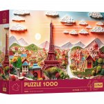 Puzzle Trefl editia aniversara 3D Paris 1000 piese