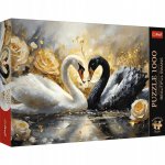 Puzzle Trefl premium plus lebede frumoase 1000 piese