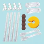 Pachet 14 sisteme de siguranta Car Boy Safety transparent