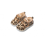 Pantofi imblaniti pentru fetite marimea 26 Animal print