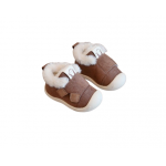 Pantofi maro imblaniti marimea 25 Snow