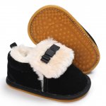 Pantofiori bleumarin imblaniti 3-6 luni marimea 18