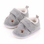 Pantofiori gri imblaniti 6-9 luni Labute marimea 19