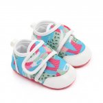 Pantofiori pentru fetite 3-6 luni Coloured melon marimea 18