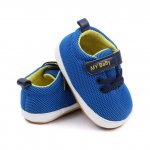 Adidasi albastri pentru bebelusi 9-12 luni marimea 20