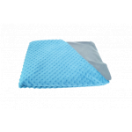 Patura ponderata de 5 kg albastru cu gri 150 x 200 cm