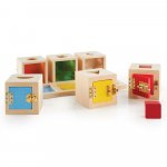Cutiute cu incuietori Peekaboo Lock Boxes Guidecraft