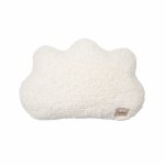 Perna decorativa Twins Teddy alb