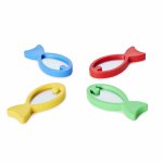 Set 4 pestisori stralucitori pentru jocul de pescuit
