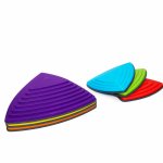 Set 6 piese pentru motricitate, echilibru Gonge Pietre de rau