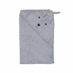 Prosop de baie din bumbac Twins Bear 100x100 cm gri