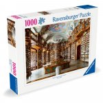 Puzzle Ravensburger Biblioteca in Manastirea Sankt Florian 1000 piese