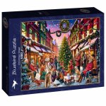 Puzzle Bluebird Rafael Trujillo Christmas street 1000 piese
