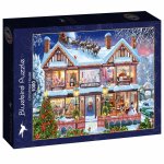 Puzzle Bluebird Steve Crisp Christmas house 1000 piese
