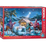 Puzzle Eurographics Nativity Three Kings Macneil 1000 piese