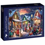 Puzzle 2000 piese Bluebird Rafael Trujillo Christmas neighborhood