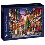 Puzzle 2000 piese Bluebird Rafael Trujillo Christmas street