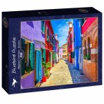 Puzzle Bluebird Colourful Houses Burano 500 piese