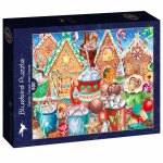 Puzzle Bluebird Dominic Davison Candy canes and cocoa 500 piese
