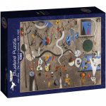 Puzzle cu 1000 piese Bluebird Joan Miro The Harlequins Carnival 1924-1925