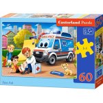 Puzzle pentru copii Castorland First aid 60 piese