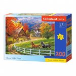 Puzzle Castorland Horse Valley farm 200 piese