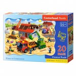 Puzzle Castorland House in construction 20 piese xxl