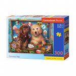 Puzzle Castorland Stowaway pups 300 piese