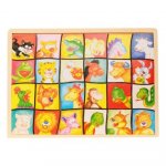 Joc din lemn Potriveste fetele