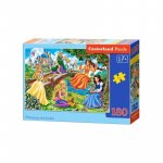 Puzzle pentru copii Castorland Princesses in garden 180 piese