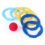 Set 6 inele cu mingiuta Quut Toys Ringo