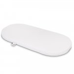 Saltea din spuma pentru landou 75x36x5 cm Nativo Travel Alba